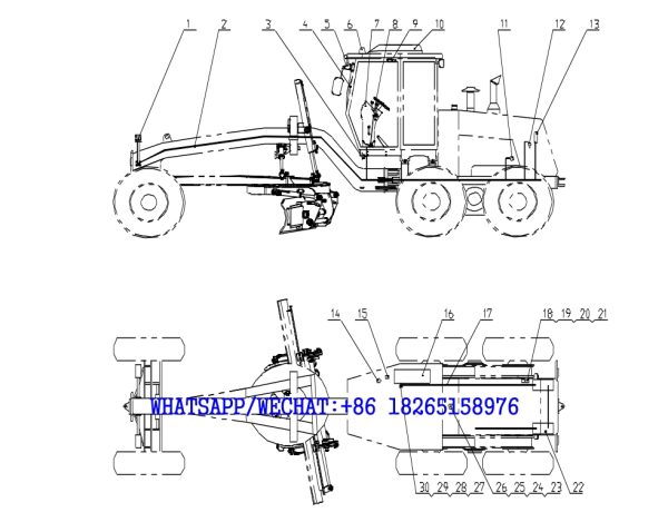 Xcmg Gr Gr Gr Gr Motor Grader Parts Catalog Electrical