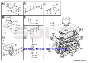 1 SDLG LG936 WHEEL LOADER Engine assembly A0100-2901006740