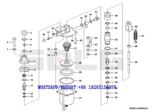 10 SDLG RS8140 ROAD ROLLER Vacuum booster B0520-4190000034