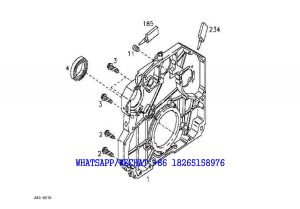 101 SDLG LG6225E HYDRAULIC EXCAVATOR Gearcase A83-6210