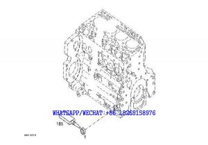 102 SDLG LG6225E HYDRAULIC EXCAVATOR Plug-cylinder block filling port A84-6210