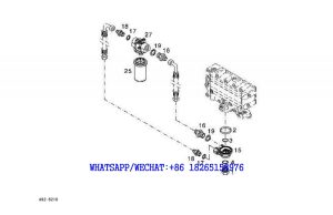 110 SDLG LG6225E HYDRAULIC EXCAVATOR Lubric oil filter A92-6210