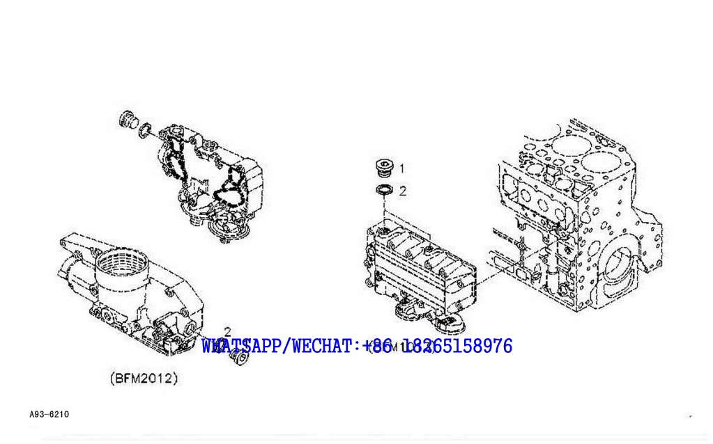 111 SDLG LG6225E HYDRAULIC EXCAVATOR Blanking parts-warm air intake A93-6210