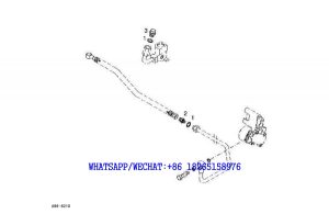 114 SDLG LG6225E HYDRAULIC EXCAVATOR Tubing fitting assembly A96-6210