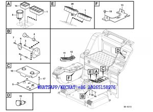 125 SDLG LG6225E HYDRAULIC EXCAVATOR Switch assembly B8-6210