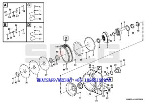 13 SDLG LG936 WHEEL LOADER (370804) Torque converter B0410-4110002520