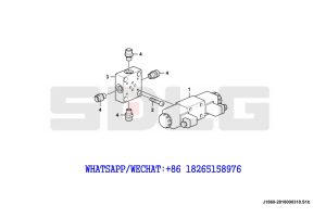 132 SDLG G9190 MOTOR GRADER Solenoid valve assembly J1860-2818000318