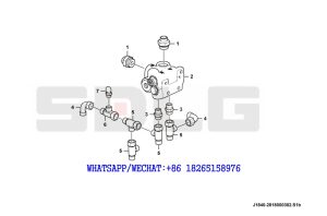 133 SDLG G9190 MOTOR GRADER Filling valve system J1840-2818000382