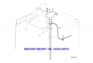 133 SDLG LG6225E HYDRAULIC EXCAVATOR Electrical sensor B16-6210