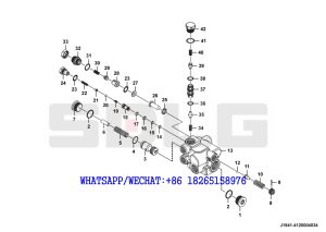 134 SDLG G9190 MOTOR GRADER 06-463-200(43779) Control valve J1841-4120004034