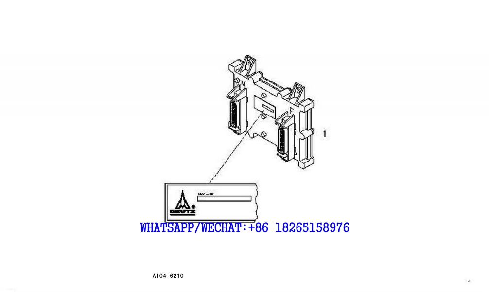 14 SDLG LG6225E HYDRAULIC EXCAVATOR Control unit A104-6210