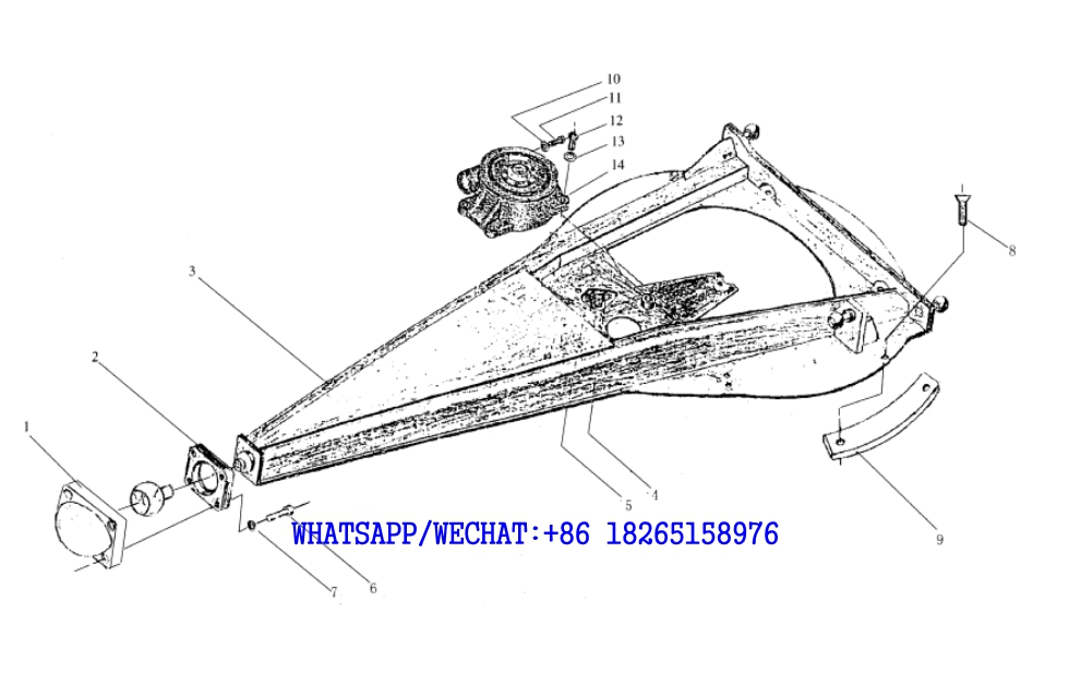 14 XCMG GR165,GR185,GR180,GR215 MOTOR GRADER PARTS CATALOG Work Equipment -1