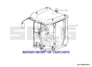 143 SDLG G9190 MOTOR GRADER Cab L2512-2825001952