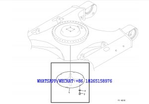 146 SDLG LG6225E HYDRAULIC EXCAVATOR Protecting plate F1-6210