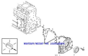 16 DACHAI DEUTZ BF6M1013 DIESEL ENGINE OIL PUMP