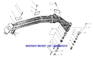 17 XCMG GR165,GR185,GR180,GR215 MOTOR GRADER PARTS CATALOG FORNT FRAME