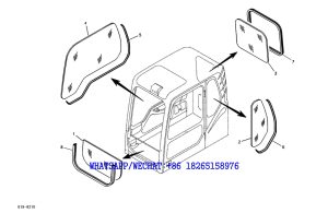 175 SDLG LG6225E HYDRAULIC EXCAVATOR Windows G19-6210