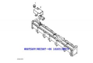 18 SDLG LG6225E HYDRAULIC EXCAVATOR Guard plate A108-6210
