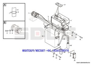 180 SDLG G9190 MOTOR GRADER Air conditioning unit N3001-2830000456