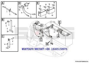 183 SDLG G9190 MOTOR GRADER Power electric system P3700-2837000008