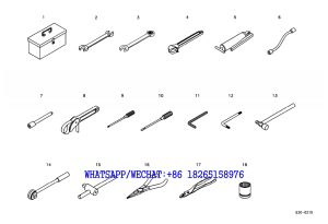 186 SDLG LG6225E HYDRAULIC EXCAVATOR Tools G30-6210