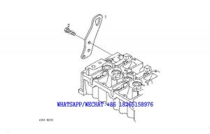 19 SDLG LG6225E HYDRAULIC EXCAVATOR Hitch lug A101-6210