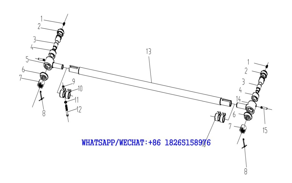 19 XCMG GR165,GR185,GR180,GR215 MOTOR GRADER PARTS CATALOG STEERING ROD