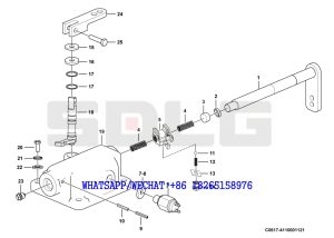 20 SDLG RS8140 ROAD ROLLER Cover C0617-4110001121