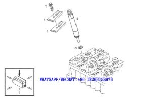 21 DACHAI DEUTZ BF6M1013 DIESEL ENGINE FUEL INJECTOR