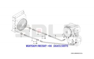 21 SDLG G9190 MOTOR GRADER Transmission accessories C0610-2806000315