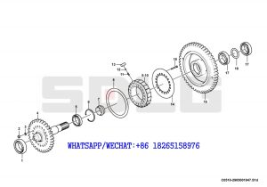 21 SDLG LG936 WHEEL LOADER Clutch assembly C0510-2905001947