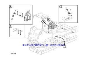 212 SDLG LG6225E HYDRAULIC EXCAVATOR Servo system,hammer and shear H24-6210