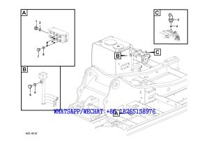 213 SDLG LG6225E HYDRAULIC EXCAVATOR Servo system,hammer and shear -1 H25-6210