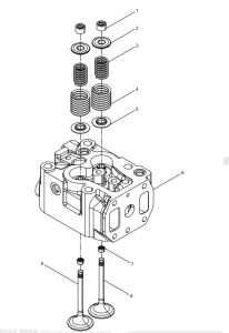 22 WEICHAI WP6 DHP06G0215 WP6G125E3 ENGINE Cylinder Head Subassembly