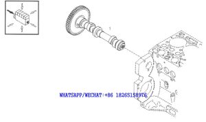 23 DACHAI DEUTZ BF6M1013 DIESEL ENGINE CAMSHAFT