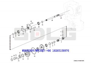 23 SDLG G9190 MOTOR GRADER 4644102 Input section C0642-4110001905