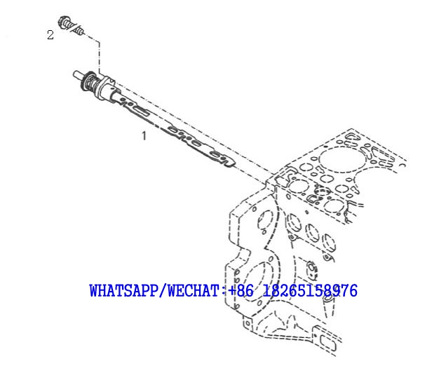 24 DACHAI DEUTZ BF6M1013 DIESEL ENGINE CONTROL ROD