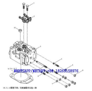 24 WEICHAI WP6G125E202 DHB06G0200 DIESEL ENGINE Cylinder head assembly A121-4110000846