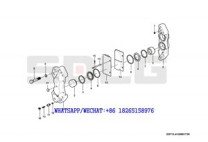 29 SDLG LG936 WHEEL LOADER (371104) Break caliper E0713-4120001739