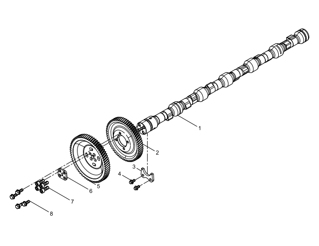 29 WEICHAI WP6 DHP06G0215 WP6G125E3 ENGINE Valve Train Group -2