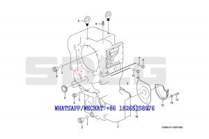 30 SDLG G9190 MOTOR GRADER 4644101 Tank C0665-4110001905