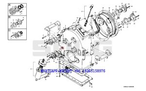 30 SDLG LG933 WHEEL LOADER WITH YUCHAI ENGINE (370804) Case parts C0592-4110000499