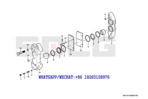 30 SDLG LG936 WHEEL LOADER (371328) Break caliper E0714-4120001739