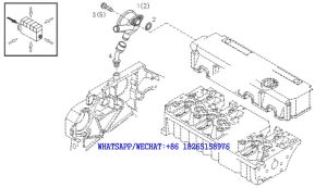 33 DACHAI DEUTZ BF6M1013 DIESEL ENGINE PRESSURE REGULATOR