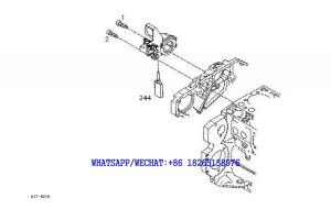 35 SDLG LG6225E HYDRAULIC EXCAVATOR Fastenings-Governor A17-6210