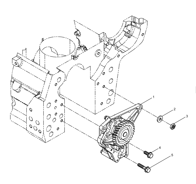 36 WEICHAI WP6 DHP06G0215 WP6G125E3 ENGINE Oil Pump Group