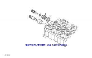 39 SDLG LG6225E HYDRAULIC EXCAVATOR Connect accessories A21-6210