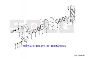 39 SDLG LG933 WHEEL LOADER WITH YUCHAI ENGINE (371104) Break caliper E0713-4120001739