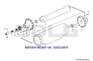 40 SDLG RS8140 ROAD ROLLER Eccentric H1440-2814000326