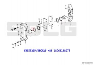 41 SDLG LG933 WHEEL LOADER WITH YUCHAI ENGINE (360301) Break caliper E0715-4120001739